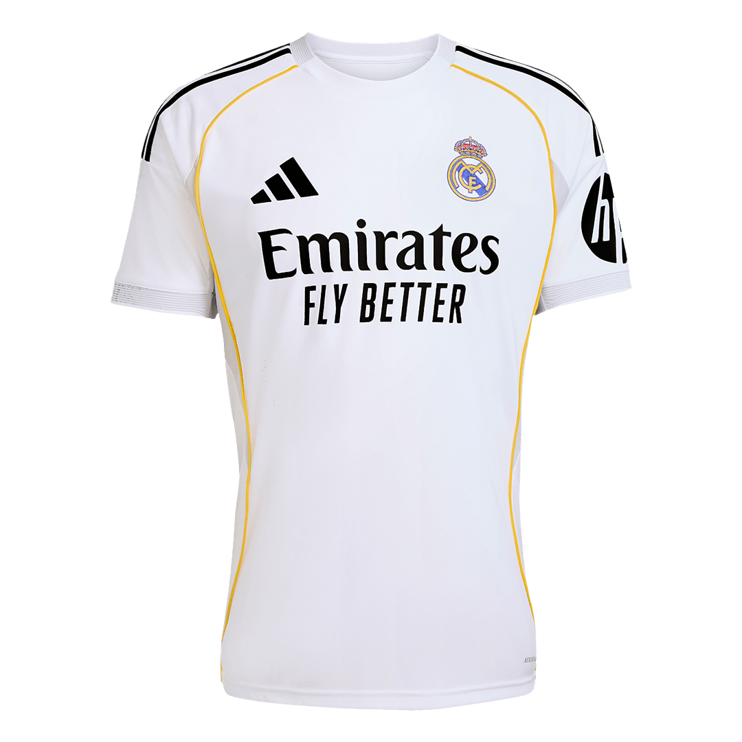 Men's Real Madrid 2025/26 Home Soccer Jersey Premium product view 1