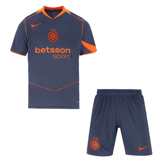 Men's Inter Milan 2025/26 Third Away Soccer Jersey Kit