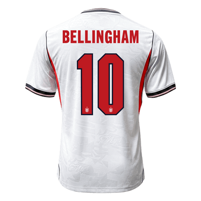 BELLINGHAM #10 Men's England World Cup 2026 Player Version Home Soccer Jersey - Slim Fit product view 9