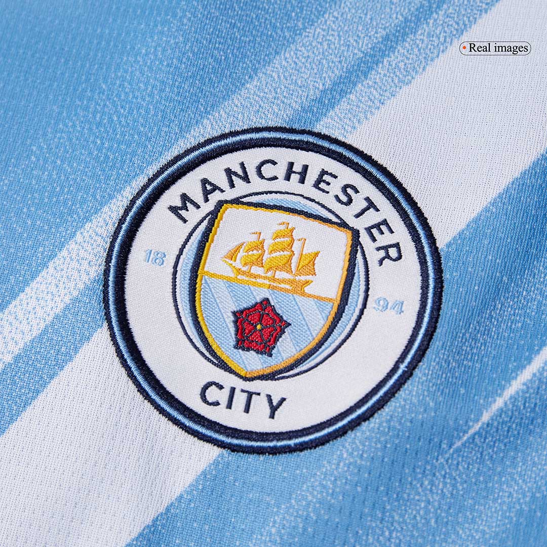 Women's Manchester City 2025/26 Home Soccer Jersey product view 8