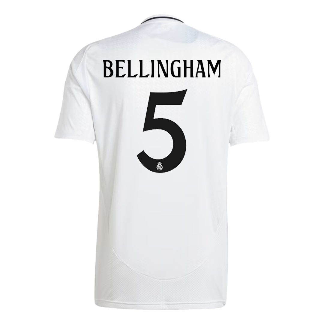 Real Madrid Soccer Jersey BELLINGHAM #5 Home 2024/25 product view 2