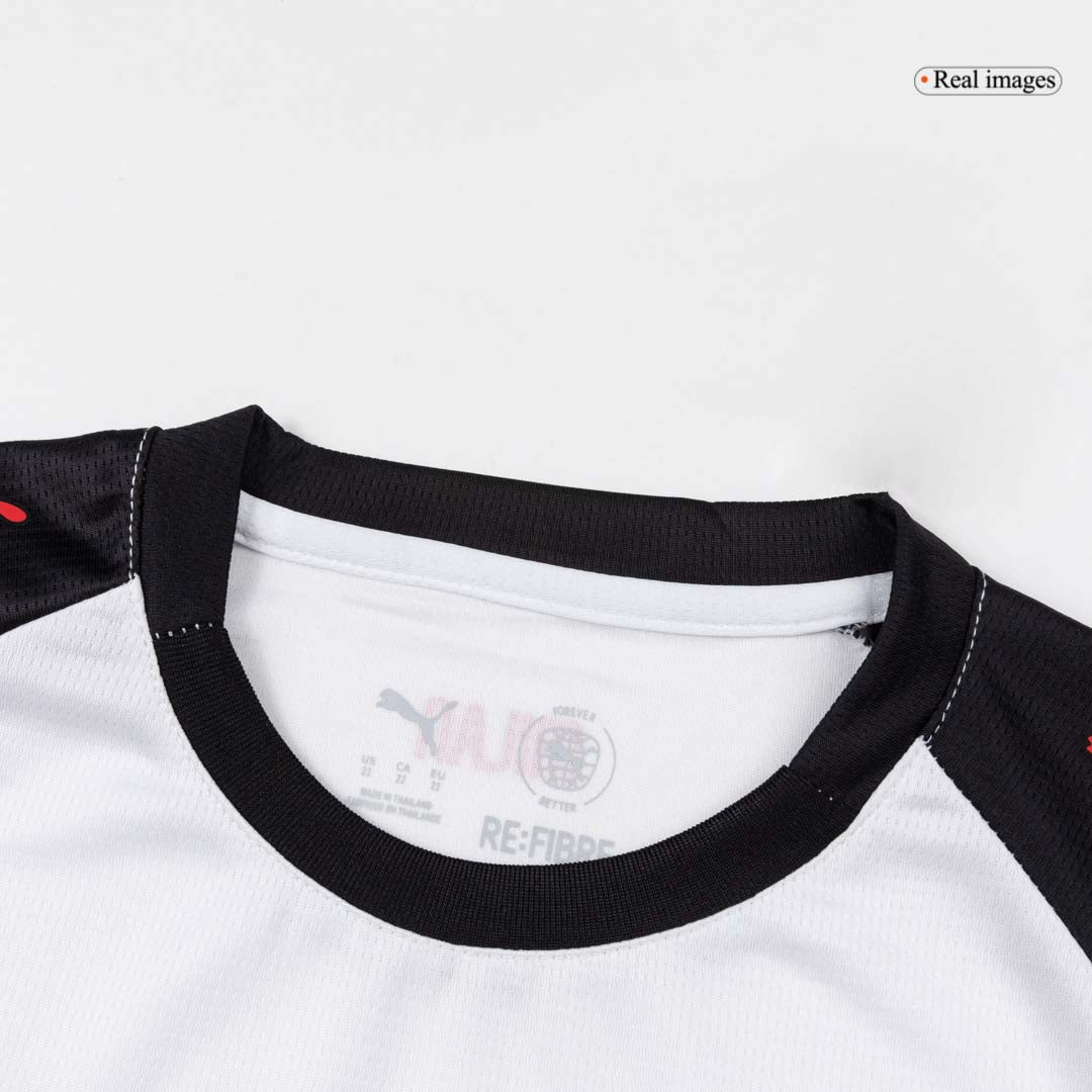 Kid's AC Milan 2025/26 Away Soccer Jersey Kit