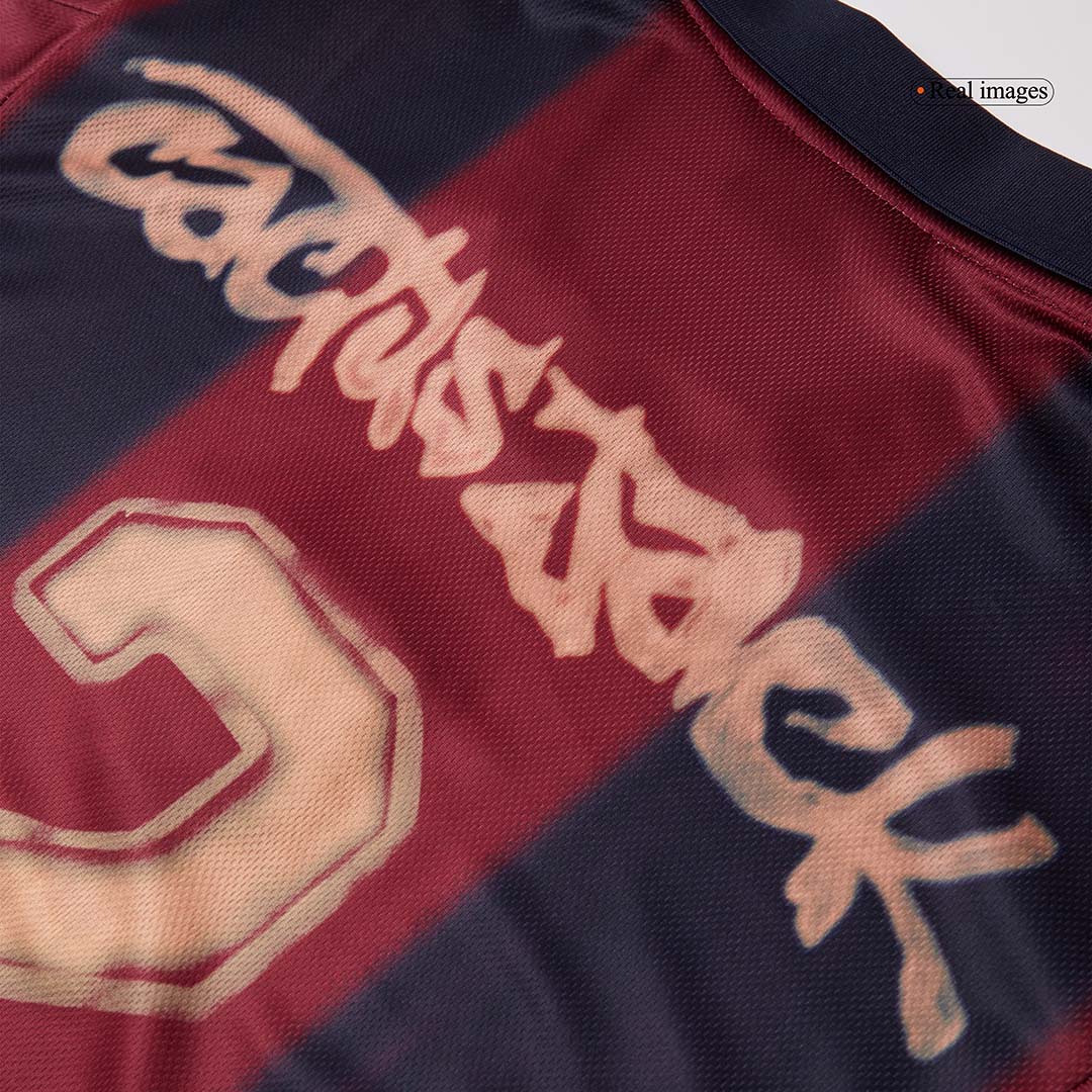 Retro Men's Barcelona 2000/01 Home Soccer Jersey product view 6