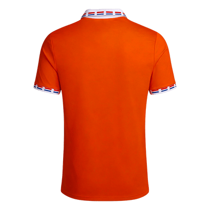 Retro Men's Netherlands 1996 Home Soccer Jersey product view 2