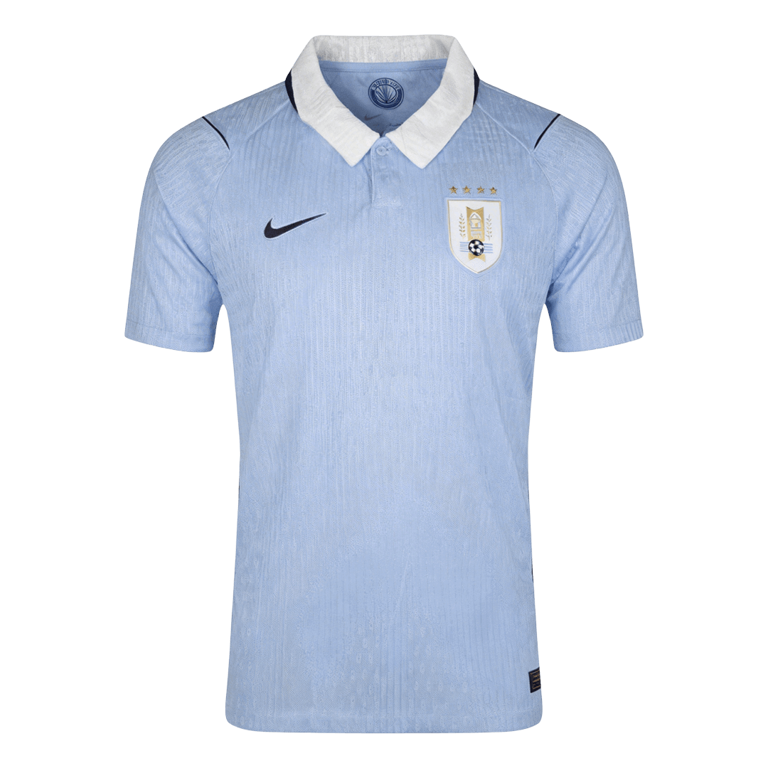 Men's Uruguay World Cup 2026 Player Version Home Soccer Jersey - Slim Fit product view 1