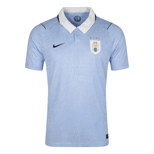 Men's Uruguay World Cup 2026 Player Version Home Soccer Jersey - Slim Fit product view 1