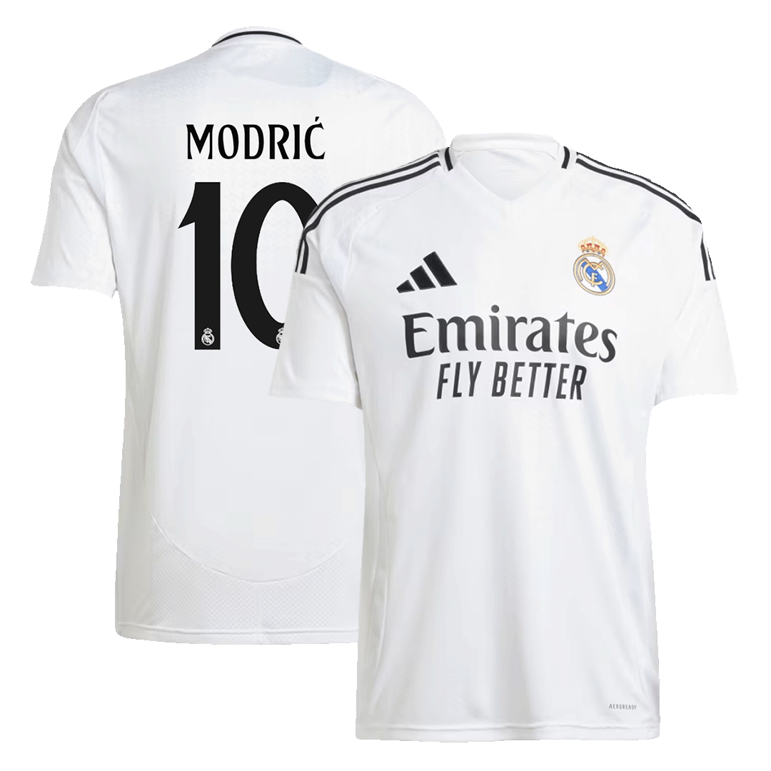Real Madrid Soccer Jersey Modric #10 Home 2024/25 product view 1