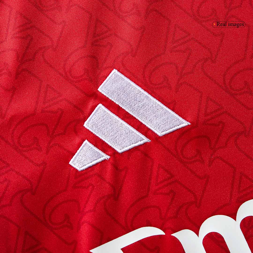 Men's Arsenal 2025/26 Home Long Sleeve Soccer Jersey product view 7