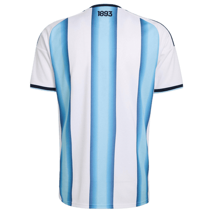 Men's Argentina World Cup 2026 Player Version Home Soccer Jersey - Final Match Edition (With Patches) product view 2