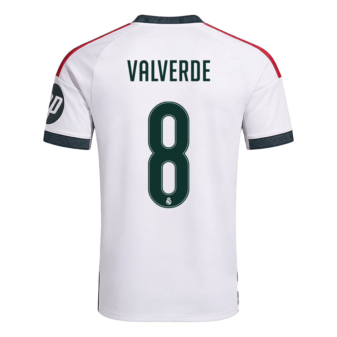 VALVERDE #8 Men's Real Madrid 2026/27 Home Soccer Jersey Premium product view 6