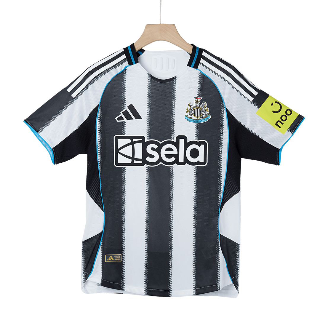Men's Newcastle United 2025/26 Player Version Home Soccer Jersey - Slim Fit product view 11