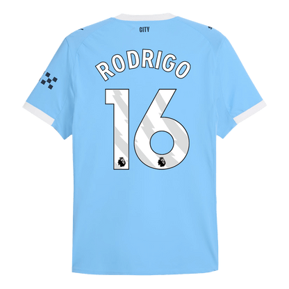 RODRIGO #16 Men's Manchester City 2025/26 Player Version Home Soccer Jersey - Slim Fit product view 13