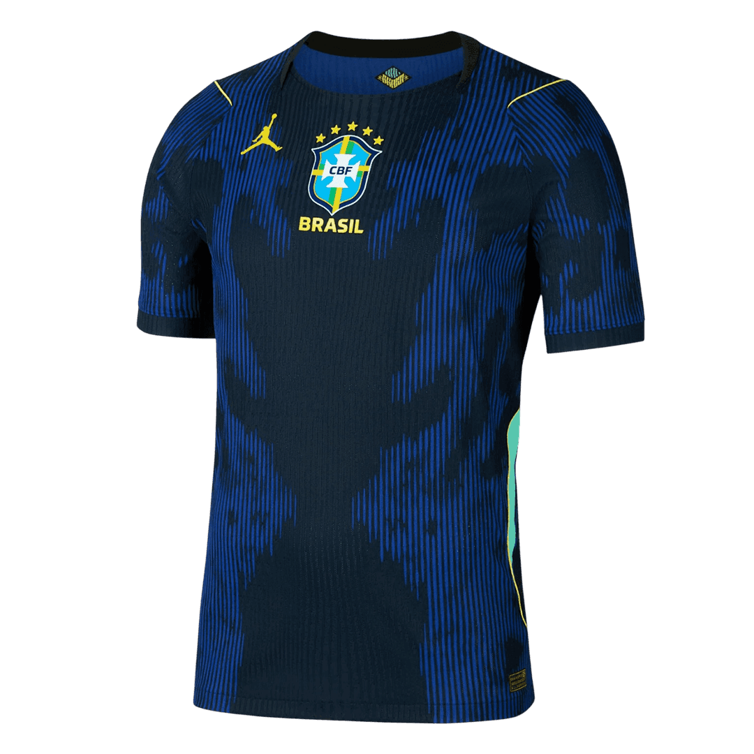 Men's Brazil World Cup 2026 Player Version Away Soccer Jersey - Slim Fit product view 1