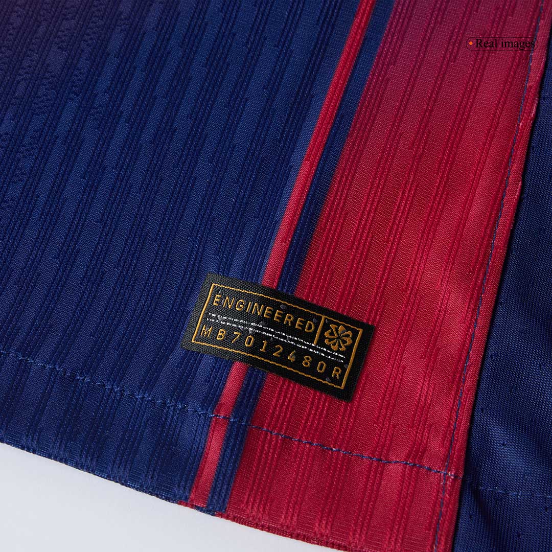ROONY #19 Men's Barcelona UCL 2025/26 Player Version Home Soccer Jersey - Slim Fit product view 5