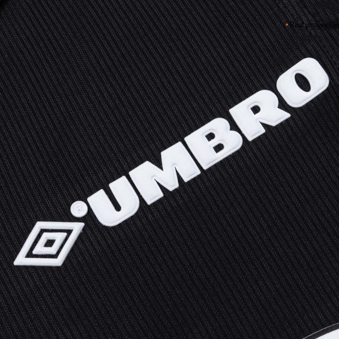 Retro Men's Manchester United 1998 Away Long Sleeve Soccer Jersey product view 5