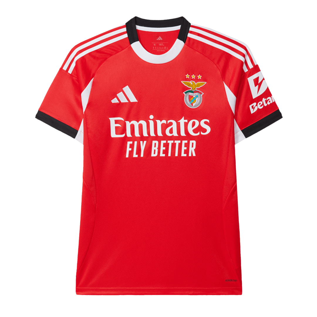 Men's Benfica 2025/26 Home Soccer Jersey product view 1