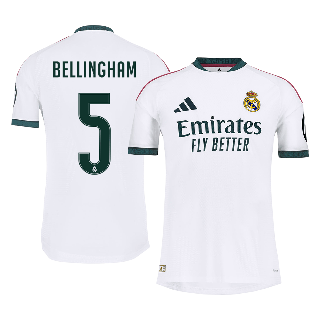 BELLINGHAM #5 Men's Real Madrid 2026/27 Player Version Home Soccer Jersey product view 1