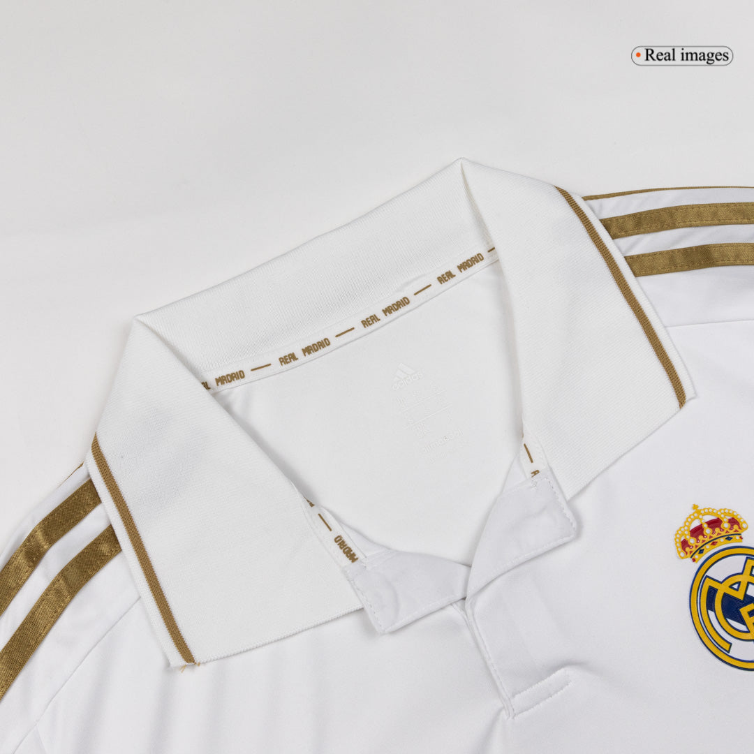 Retro Men's Real Madrid 2011/12 Home Long Sleeve Soccer Jersey product view 8