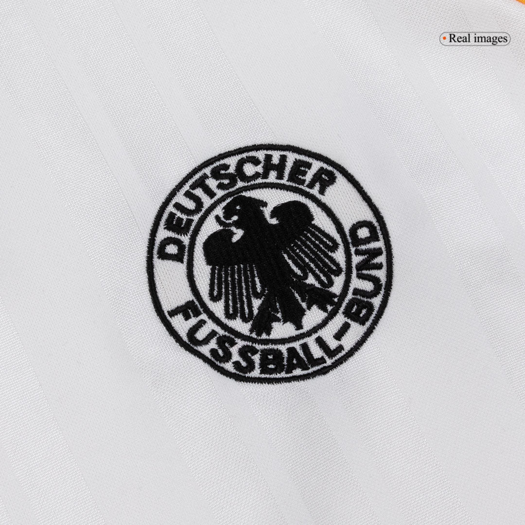 Retro Men's Germany 1992 Home Soccer Jersey product view 4
