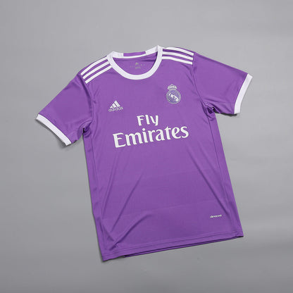 Retro Men's Real Madrid 2016/17 Away Soccer Jersey product view 3