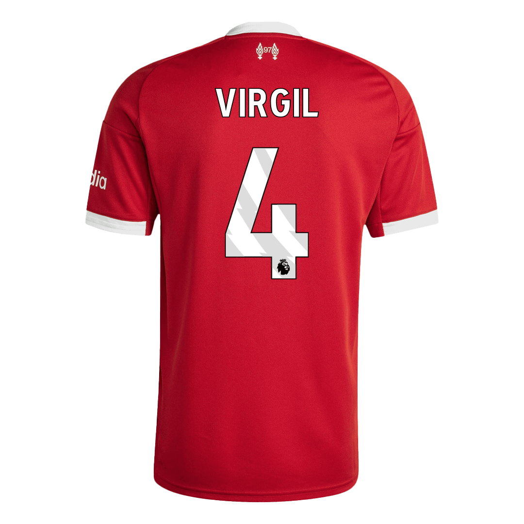 VIRGIL #4 Men's Liverpool 2025/26 Home Soccer Jersey product view 9
