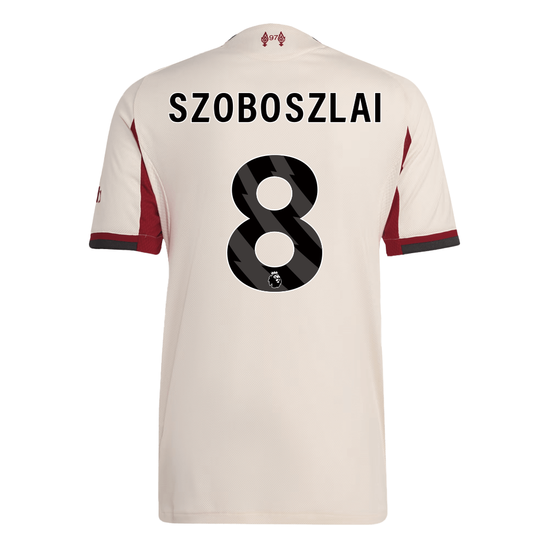 SZOBOSZLAI #8 Men's Liverpool 2025/26 Player Version Away Soccer Jersey - Slim Fit product view 10