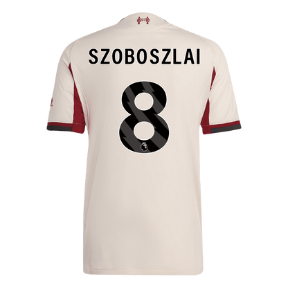 SZOBOSZLAI #8 Men's Liverpool 2025/26 Player Version Away Soccer Jersey - Slim Fit product view 10