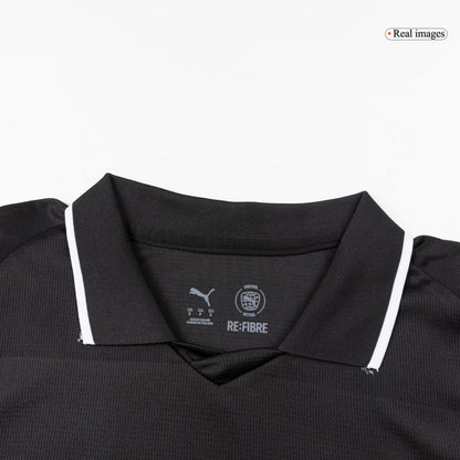 Men's Manchester City 2025/26 Away Long Sleeve Soccer Jersey product view 7