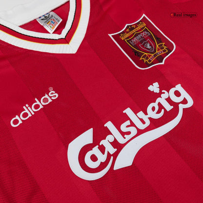 Retro Men's Liverpool 1995/96 Home Soccer Jersey product view 4