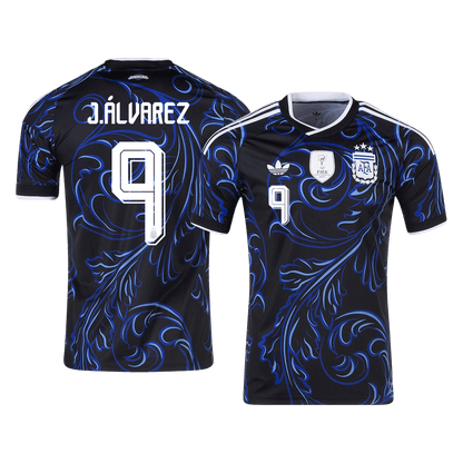J. ÁLVAREZ #9 Men's Argentina World Cup 2026 Away Soccer Jersey product view 1