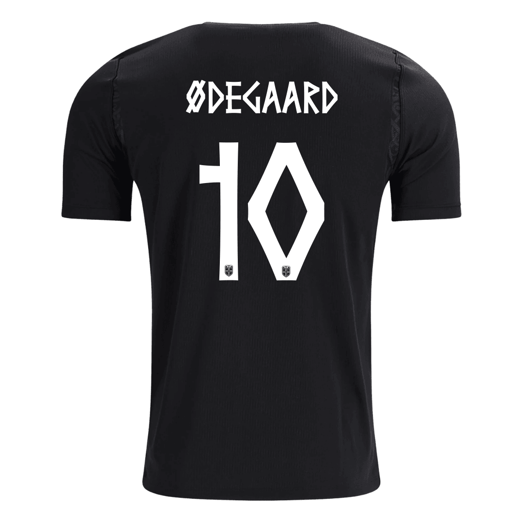 ØDEGAARD #10 Men's Norway World Cup 2026 Away Soccer Jersey product view 3