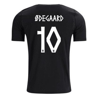 ØDEGAARD #10 Men's Norway World Cup 2026 Away Soccer Jersey product view 3