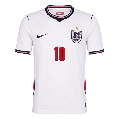 BELLINGHAM #10 Men's England World Cup 2026 Home Soccer Jersey product view 2