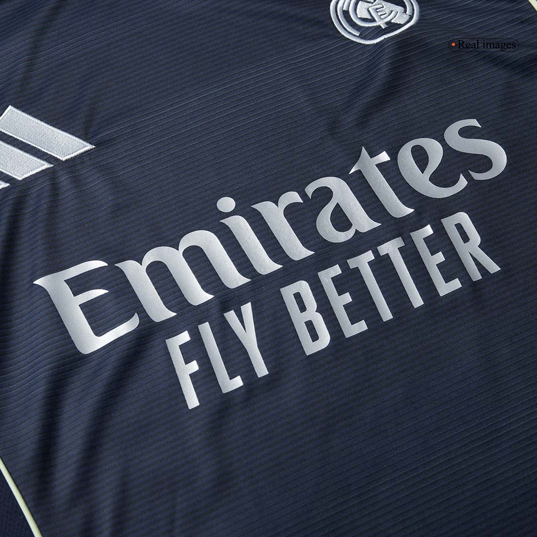 Men's Real Madrid 2025/26 Away Long Sleeve Soccer Jersey product view 5