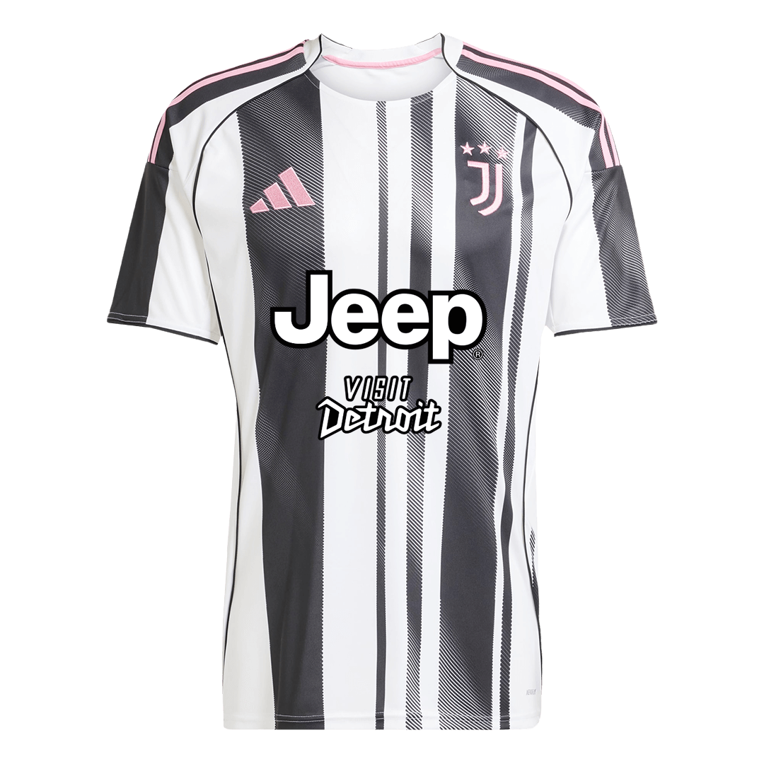 YILDIZ #10 Men's Juventus 2025/26 Home Soccer Jersey product view 8