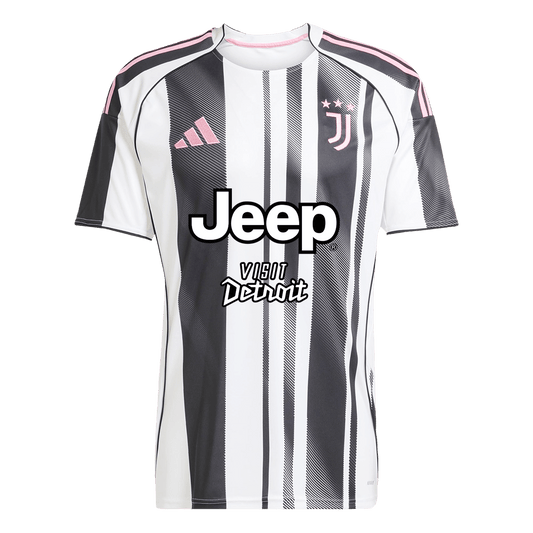Men's Juventus 2025/26 Home Soccer Jersey product view 1