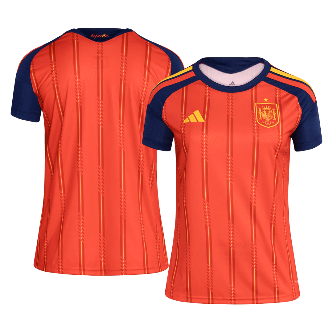 Women's Spain World Cup 2026 Home Soccer Jersey product view 8