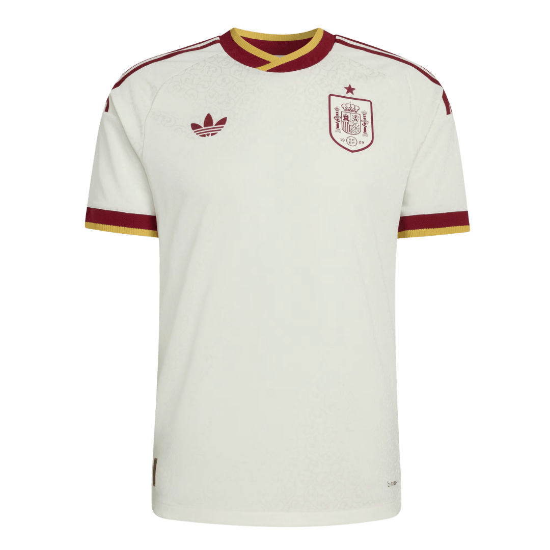 Men's Spain World Cup 2026 Player Version Away Soccer Jersey - Slim Fit product view 1