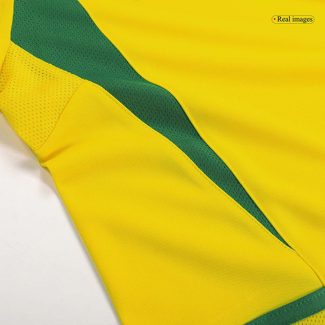 Retro RONALDO #9 Men's Brazil 2002/03 Home Soccer Jersey product view 3