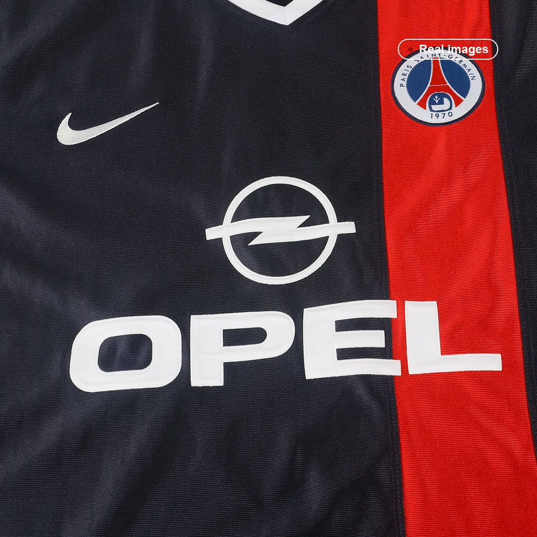 Retro Men's PSG 2001/02 Home Soccer Jersey product view 6