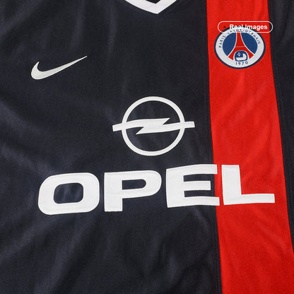 Retro Men's PSG 2001/02 Home Soccer Jersey product view 6