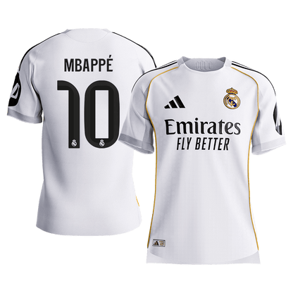MBAPPÉ #10 Men's Real Madrid 2025/26 Player Version Home Soccer Jersey - Slim Fit Premium product view 1